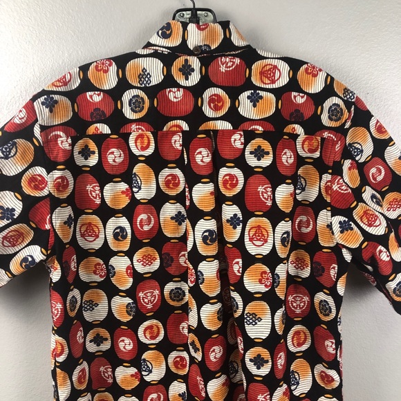 Kaulua'e Latern s/s button-down shirt - size M - Picture 4 of 8